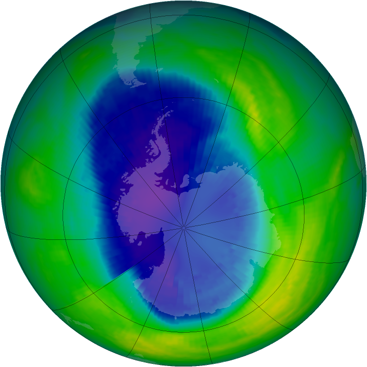Ozone Map 2002-09-09